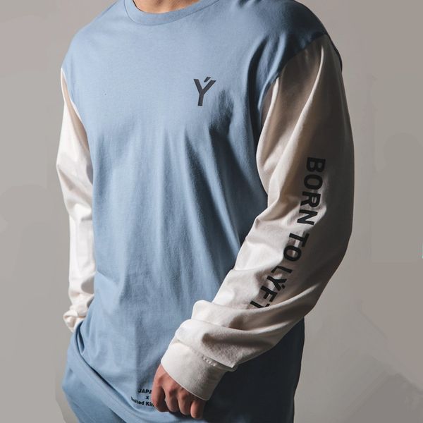 2021 new autumn casual long sleeve t-shirt men gym fitness workout loose cotton tees male fashion patchwork sport training clothing uy1, White;black
2021 new autumn casual long sleeve t-shirt men gym fitness workout loose cotton tees male fashion patchwork sport training clothing uy1, White;black