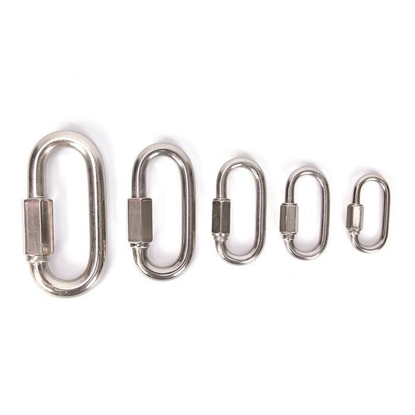 stainless steel screw lock climbing gear carabiner quick links hook safety snap hook stainle jllzzl
stainless steel screw lock climbing gear carabiner quick links hook safety snap hook stainle jllzzl