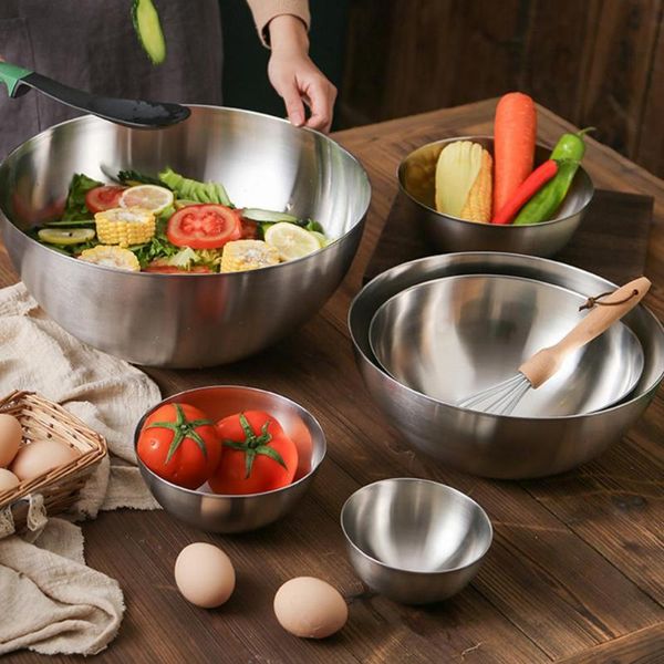 bowls salad bowl space saving easy clean stainless steel thickened mixing for kitchen egg-beating tableware
bowls salad bowl space saving easy clean stainless steel thickened mixing for kitchen egg-beating tableware
