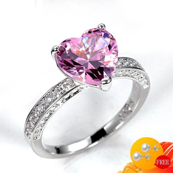 cluster rings trendy women ring 925 silver jewelry heart shape cubic zirconia gemstone finger for wedding engagement party accessories, Golden;silver
cluster rings trendy women ring 925 silver jewelry heart shape cubic zirconia gemstone finger for wedding engagement party accessories, Golden;silver