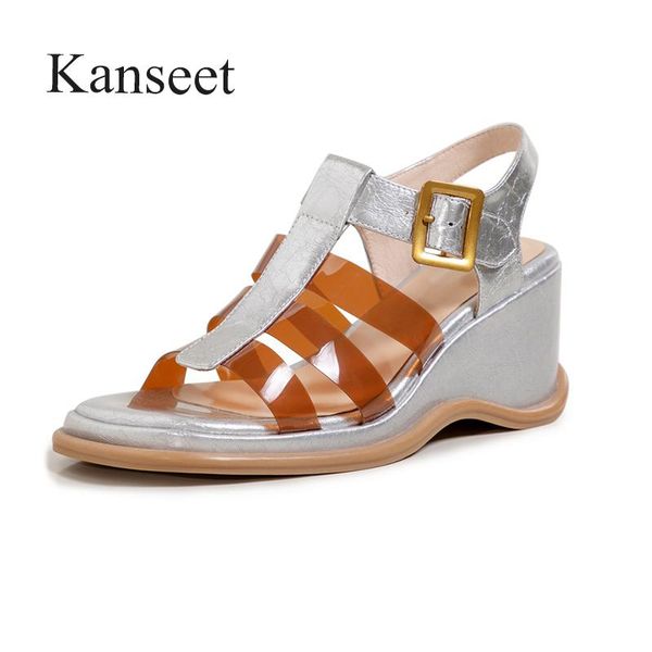 sandals kanseet wedges open-toed platform mixed colors women's summer 2021 patent leather handmade high heels silver women shoes, Black
sandals kanseet wedges open-toed platform mixed colors women's summer 2021 patent leather handmade high heels silver women shoes, Black