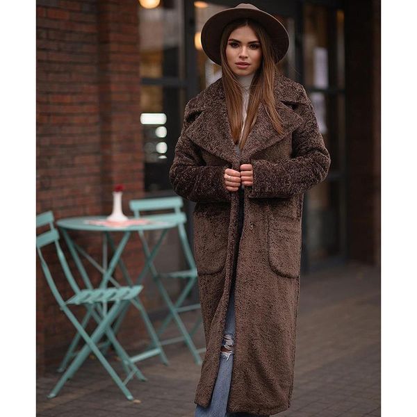 women's wool & blends malina fashion turn down collar coats women elegant covered button long jackets loose solid tie belt ladies, Black
women's wool & blends malina fashion turn down collar coats women elegant covered button long jackets loose solid tie belt ladies, Black