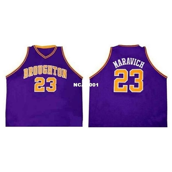 vintage 21ss stitched college jersey #23 pete maravich broughton school jersey purple or customize any number embroidery jersey, Black
vintage 21ss stitched college jersey #23 pete maravich broughton school jersey purple or customize any number embroidery jersey, Black