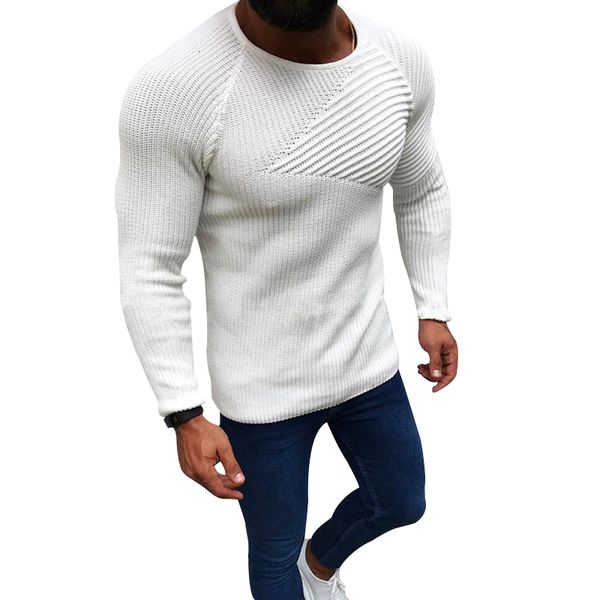 2021 fashionable male fine fitness casual mesh sweaters pullovers winter men's clothes streetwear plissado soild uni6, White;black
2021 fashionable male fine fitness casual mesh sweaters pullovers winter men's clothes streetwear plissado soild uni6, White;black