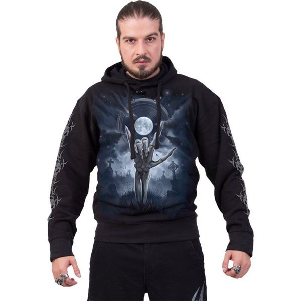 skull finger pattern men's 3d printed hoodie visual impact party punk gothic round neck american sweater hoodie, Black
skull finger pattern men's 3d printed hoodie visual impact party punk gothic round neck american sweater hoodie, Black