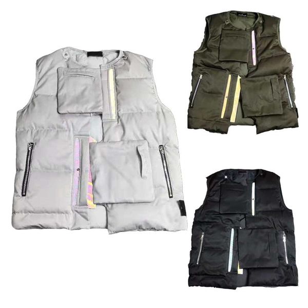men's vests tide brand spring and autumn classic compass version patch armband special material hip-hop street jacket vest, Black;white
men's vests tide brand spring and autumn classic compass version patch armband special material hip-hop street jacket vest, Black;white