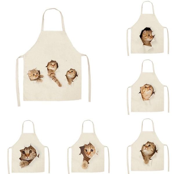 aprons 1pcs kitchen apron cartoon cat printed sleeveless cotton linen for men women home cleaning tools 55*68cm
aprons 1pcs kitchen apron cartoon cat printed sleeveless cotton linen for men women home cleaning tools 55*68cm