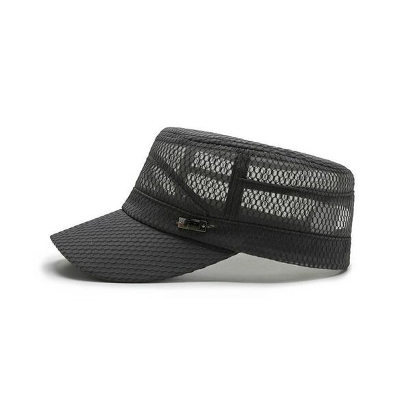wide brim hats men snapback caps women vintage mesh flat army sun hat summer outdoor cycling visor cap casual sport solid military, Blue;gray 
wide brim hats men snapback caps women vintage mesh flat army sun hat summer outdoor cycling visor cap casual sport solid military, Blue;gray