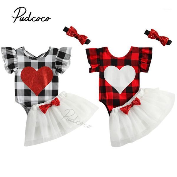 clothing sets infant baby girl valentine outfits three piece suit fresh plaid heart romper and sequin bow gauze skirt with headband, White
clothing sets infant baby girl valentine outfits three piece suit fresh plaid heart romper and sequin bow gauze skirt with headband, White