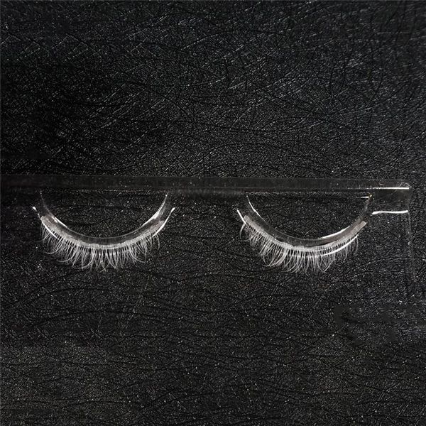 false eyelashes white cross messy smoke makeup transparent terrier lower fake 
false eyelashes white cross messy smoke makeup transparent terrier lower fake