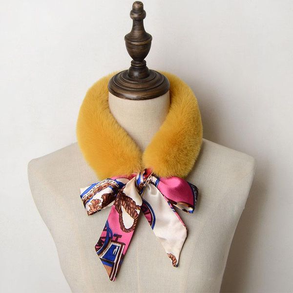 scarves women's fake rex fur bib collar multicolor winter silk ribbon scarf, Blue;gray
scarves women's fake rex fur bib collar multicolor winter silk ribbon scarf, Blue;gray