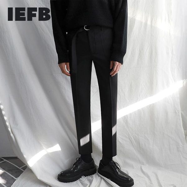 men's suits & blazers iefb ankle length suit pants korean trendy trousers fashion slim legged casual autumn straight tube buttoms 9y451, White;black
men's suits & blazers iefb ankle length suit pants korean trendy trousers fashion slim legged casual autumn straight tube buttoms 9y451, White;black