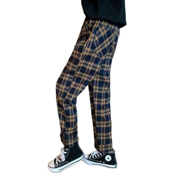 trousers girls plaid pants spring and autumn fashion casual loose retro harem children 6 8 10 14 years, Blue
trousers girls plaid pants spring and autumn fashion casual loose retro harem children 6 8 10 14 years, Blue