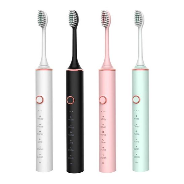 smart electric toothbrush sonic usb rechargeable with six modes design motor 2-minute timing
smart electric toothbrush sonic usb rechargeable with six modes design motor 2-minute timing