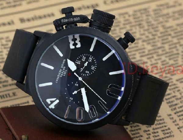 black case designer mens watch sports 50mm big boat silver watch rubber classic automatic movement mechanical u watches wristwatches, Slivery;brown
black case designer mens watch sports 50mm big boat silver watch rubber classic automatic movement mechanical u watches wristwatches, Slivery;brown