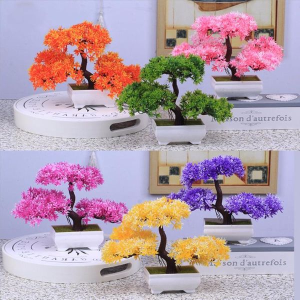 1pc new plastic resin bonsai tree artificial plant decoration for office home 18cm
1pc new plastic resin bonsai tree artificial plant decoration for office home 18cm