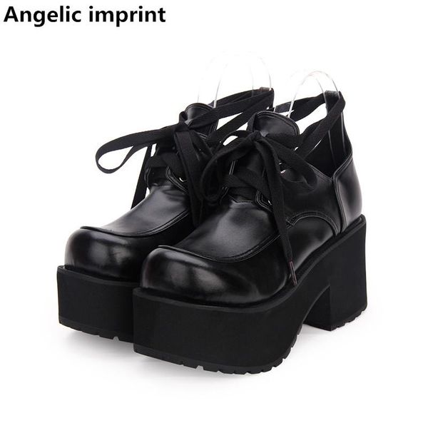 dress shoes angelic imprint woman mori girl lolita cosplay punk lady high wedges heels pumps women princess party 33-47, Black
dress shoes angelic imprint woman mori girl lolita cosplay punk lady high wedges heels pumps women princess party 33-47, Black