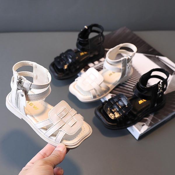 sandals girls shoes baby little roman pure color casual beach sandal soft bottom princess syq010, Black;red
sandals girls shoes baby little roman pure color casual beach sandal soft bottom princess syq010, Black;red