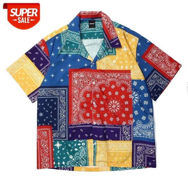 color block cashew print oversize summer shirts men and women lapel short sleeve high street loose casual hawaiian shirts #lk4q, White;black
color block cashew print oversize summer shirts men and women lapel short sleeve high street loose casual hawaiian shirts #lk4q, White;black