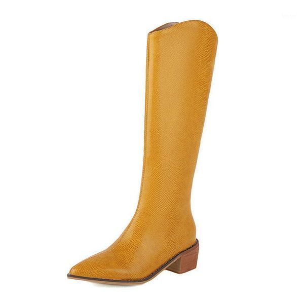 boots pu leather women knee high comfortable thick heel ladies winter fashion pointed toe side zipper big size1, Black
boots pu leather women knee high comfortable thick heel ladies winter fashion pointed toe side zipper big size1, Black