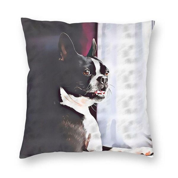 cushion/decorative pillow boston terrier watching on window cushion cover double-sided print dog pattern floor case for sofa pillowcase deco
cushion/decorative pillow boston terrier watching on window cushion cover double-sided print dog pattern floor case for sofa pillowcase deco