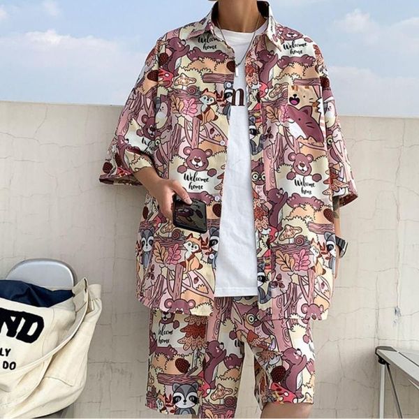 men's tracksuits short-sleeved shirt men 's suit trendy summer thin sports coat casual shorts two - piece set, Gray
men's tracksuits short-sleeved shirt men 's suit trendy summer thin sports coat casual shorts two - piece set, Gray