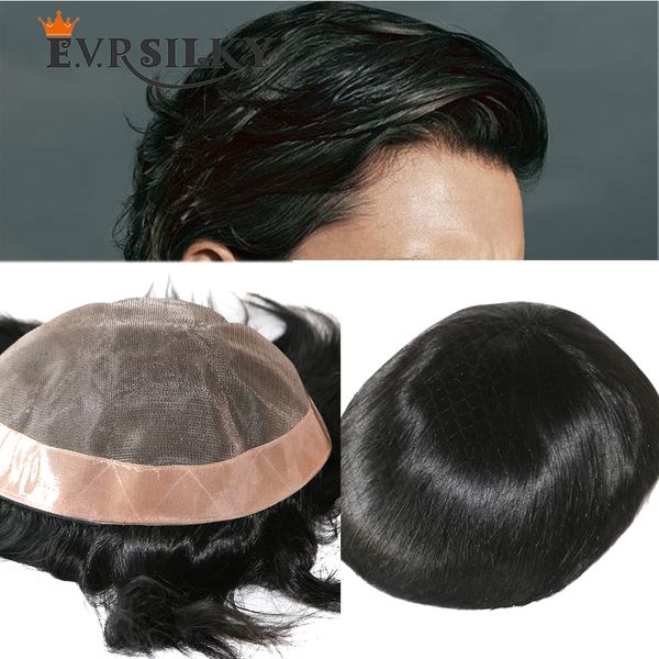 men's toupee durable 130%density man wig natural black hair fine mono base indian real human hair toupee replacement system unit
men's toupee durable 130%density man wig natural black hair fine mono base indian real human hair toupee replacement system unit