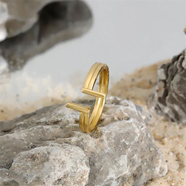 wedding rings miuoxion retro double t simple ring personality fashion punk party jewelry for women feature namour charm gift all seasons, Slivery;golden
wedding rings miuoxion retro double t simple ring personality fashion punk party jewelry for women feature namour charm gift all seasons, Slivery;golden