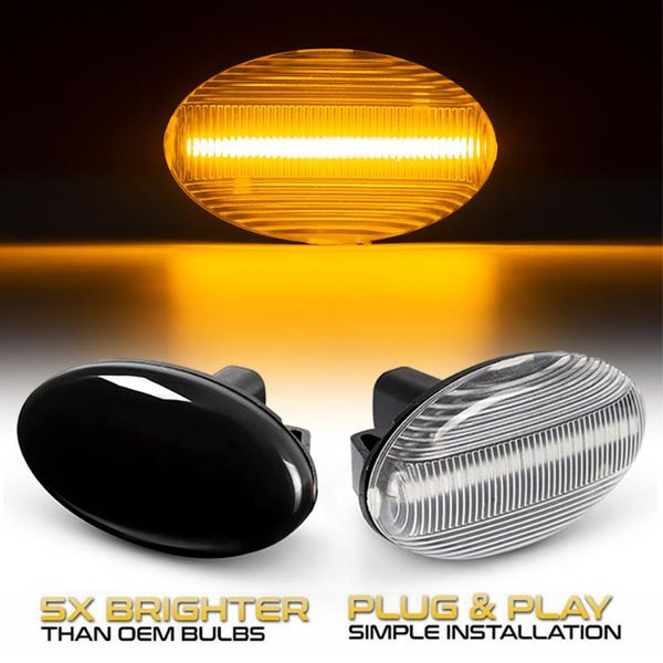 emergency lights 2pcs dynamic led side marker turn signal light sequential blinker lamps for impreza wrx sti gda gdb / forester liber
emergency lights 2pcs dynamic led side marker turn signal light sequential blinker lamps for impreza wrx sti gda gdb / forester liber