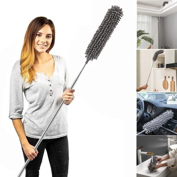 new 2.5 m retractable chenille dust remove brush dust brush extended fiber ceiling feather duster household microfiber duster
new 2.5 m retractable chenille dust remove brush dust brush extended fiber ceiling feather duster household microfiber duster
