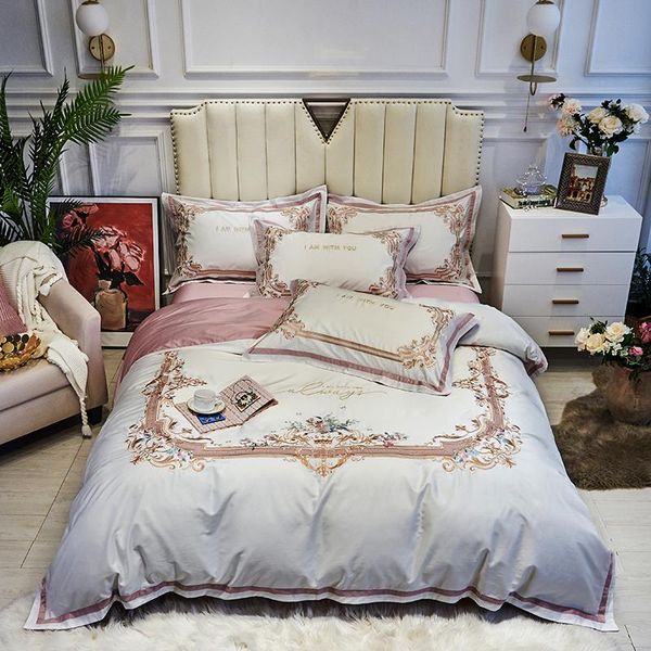 bedding sets luxury 100s egyptian cotton pastoral flowers embroidery set double duvet cover bed linen pillowcases home textile
bedding sets luxury 100s egyptian cotton pastoral flowers embroidery set double duvet cover bed linen pillowcases home textile