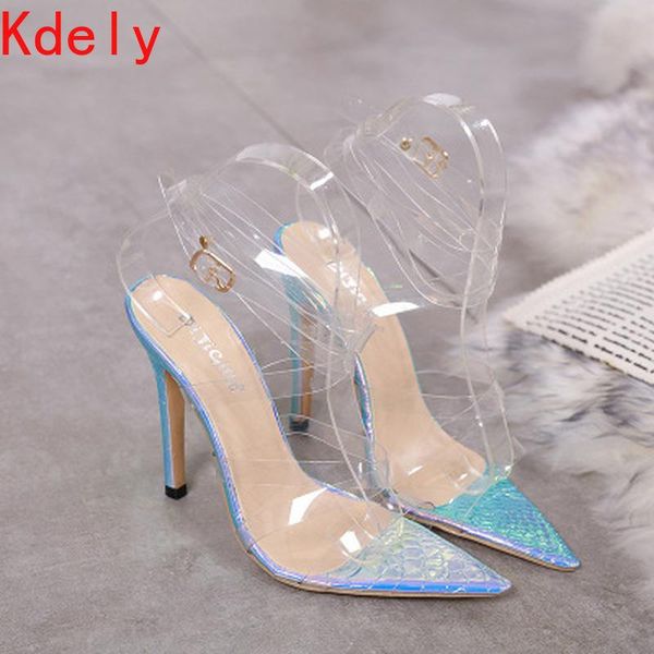 sandals women 12cm pumps celebrity wearing simple style pvc clear transparent strappy buckle high heels party wedding shoes, Black
sandals women 12cm pumps celebrity wearing simple style pvc clear transparent strappy buckle high heels party wedding shoes, Black