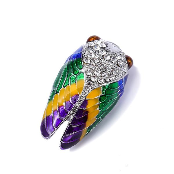 factory wholesale 2019 new oil dripping cicada animal brooch versatile insect cute cartoon men's and women's same fashion pin hea/
factory wholesale 2019 new oil dripping cicada animal brooch versatile insect cute cartoon men's and women's same fashion pin hea/