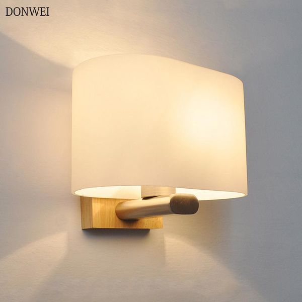 wall lamp 5w modern led wooden lamps nordic frosted glass wood lights sconce bedroom livingroom corridor el light ac85-265v
wall lamp 5w modern led wooden lamps nordic frosted glass wood lights sconce bedroom livingroom corridor el light ac85-265v
