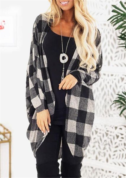 women's trench coats plaid coat women fashion autumn bat sleeved 2021 loose cardigan casual female cardigans lady streetwear, Tan;black
women's trench coats plaid coat women fashion autumn bat sleeved 2021 loose cardigan casual female cardigans lady streetwear, Tan;black