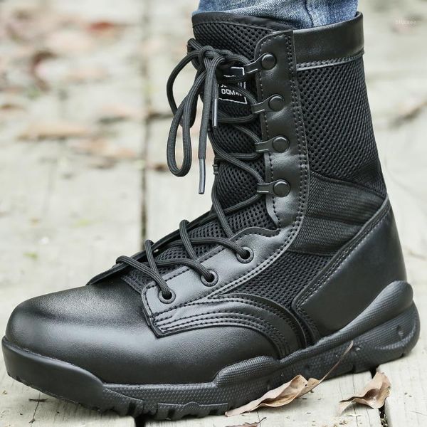boots summer tactical men breathable mesh lightweight soft combat shoes men's army ankle boot tacticos zapatos1, Black
boots summer tactical men breathable mesh lightweight soft combat shoes men's army ankle boot tacticos zapatos1, Black