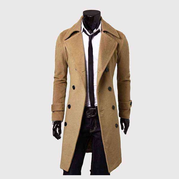 winter men slim stylish trench coat double breasted long jacket parsale autumn and winter plus long windbreaker wool windbreaker 211106, Tan;black
winter men slim stylish trench coat double breasted long jacket parsale autumn and winter plus long windbreaker wool windbreaker 211106, Tan;black