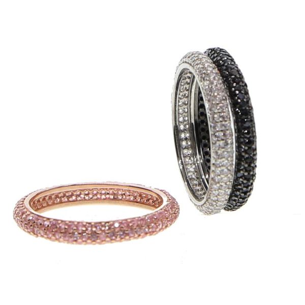wedding rings mix three color band engagement cz paved full cubic zirconia luxury ring jewelry for women, Slivery;golden
wedding rings mix three color band engagement cz paved full cubic zirconia luxury ring jewelry for women, Slivery;golden