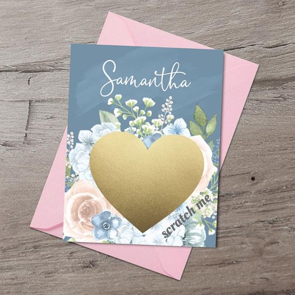 greeting cards custom will you be my bridesmaid scratch off card dusty blue maid of honor proposal wedding party
greeting cards custom will you be my bridesmaid scratch off card dusty blue maid of honor proposal wedding party