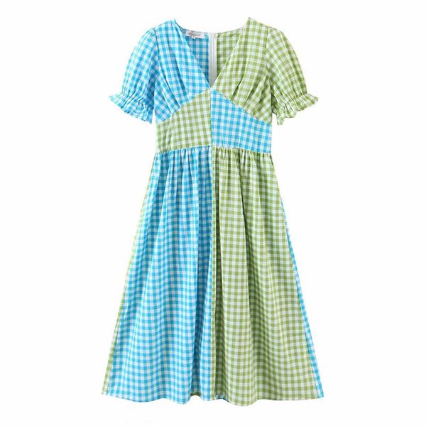 party dresses puwd vintage women v neck puff sleeve cotton midi dress 2021 summer fashion ladies patchwork streetwear girls chic, White;black
party dresses puwd vintage women v neck puff sleeve cotton midi dress 2021 summer fashion ladies patchwork streetwear girls chic, White;black
