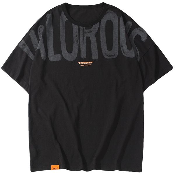 japanese 2021 summer new fashion brand big letter printing short-sleeved loose bat-sleeved t-shirt men, White;black
japanese 2021 summer new fashion brand big letter printing short-sleeved loose bat-sleeved t-shirt men, White;black