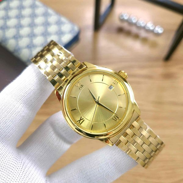2021 luxury men's three-pin series automatic mechanical watch new brand stylish steel strap fashion casual style de, Slivery;brown
2021 luxury men's three-pin series automatic mechanical watch new brand stylish steel strap fashion casual style de, Slivery;brown