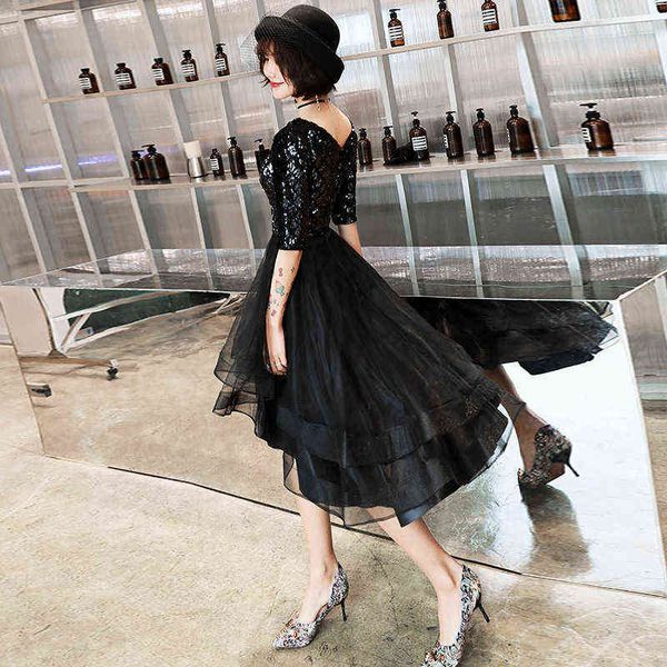 prom luxury boutique occasion dresses evening 2021 spring black short annual meeting host banquet small
prom luxury boutique occasion dresses evening 2021 spring black short annual meeting host banquet small