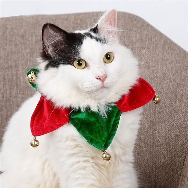 cat collars & leads pet dog with small bells christmas collar scarf adjustable neckerchief 2021 year accessories
cat collars & leads pet dog with small bells christmas collar scarf adjustable neckerchief 2021 year accessories