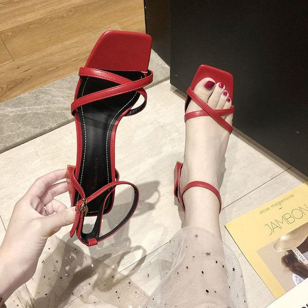 sandals female fairy style 2021 summer net red word with square head roman shoes thick heel high heels trend, Black
sandals female fairy style 2021 summer net red word with square head roman shoes thick heel high heels trend, Black