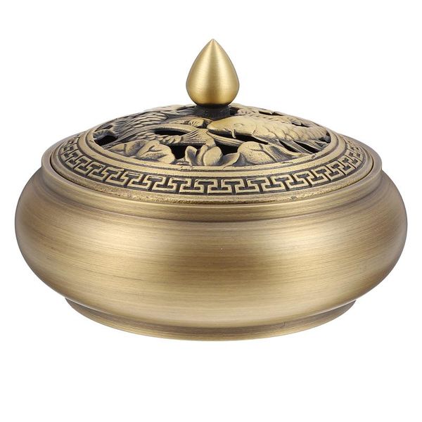 fragrance lamps 1 set tea ceremony censer decor artistic copper aroma stove retro incense burner
fragrance lamps 1 set tea ceremony censer decor artistic copper aroma stove retro incense burner