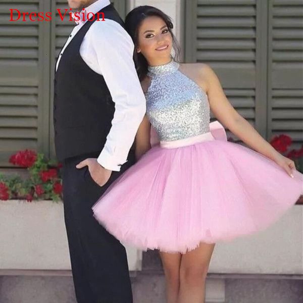 2021 robe soiree sequin halter short prom e party gowns vestido fiesta de boda bkk9, White;pink
2021 robe soiree sequin halter short prom e party gowns vestido fiesta de boda bkk9, White;pink