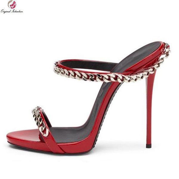 dress shoes fashion gladiator metal decoration heels sandals concise comfortable thin chain females party large size 34-45, Black
dress shoes fashion gladiator metal decoration heels sandals concise comfortable thin chain females party large size 34-45, Black