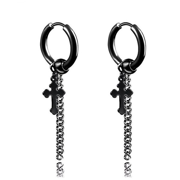 dangle & chandelier black cross earrings for womens stainless steel hip hop christian earring clip on fashion jewelry gifts women accessorie, Silver
dangle & chandelier black cross earrings for womens stainless steel hip hop christian earring clip on fashion jewelry gifts women accessorie, Silver