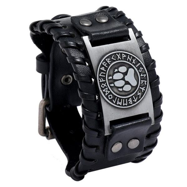 charm bracelets fashion wide leather bracelet men punk viking alloy belt vintage retro wristbands biker women rock jewelry, Golden;silver
charm bracelets fashion wide leather bracelet men punk viking alloy belt vintage retro wristbands biker women rock jewelry, Golden;silver